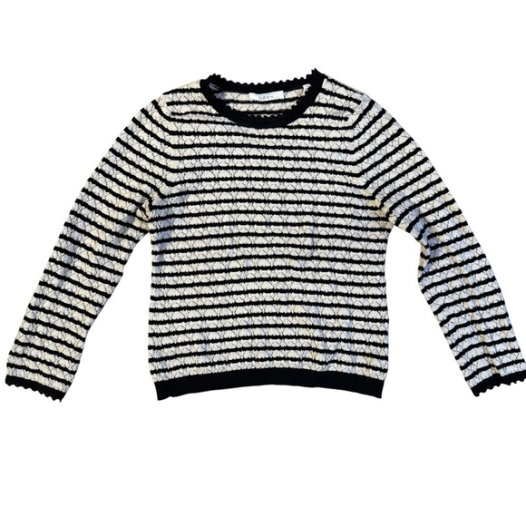 DÔEN Prudence Pointelle Sweater Size XS - Picture 2 of 5